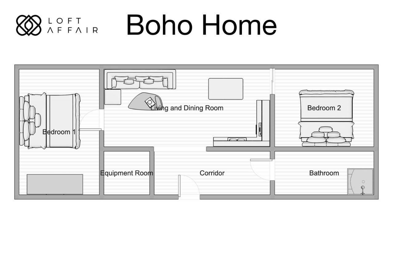 Ferienwohnung Boho Lofts - Loftaffair Krakau Exterior foto